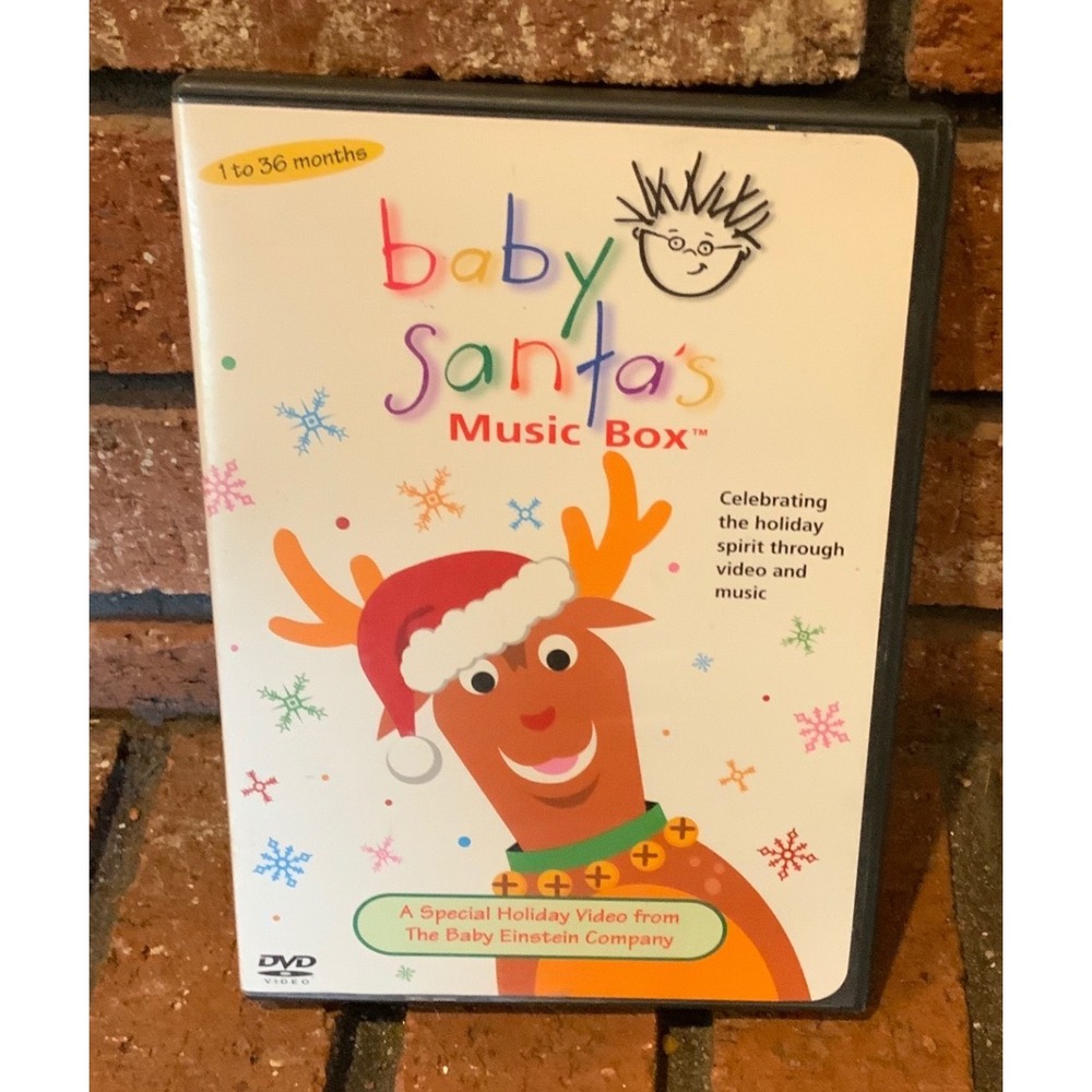 Baby Einstein Baby Santa's Music Box DVD Christmas Holiday Educational